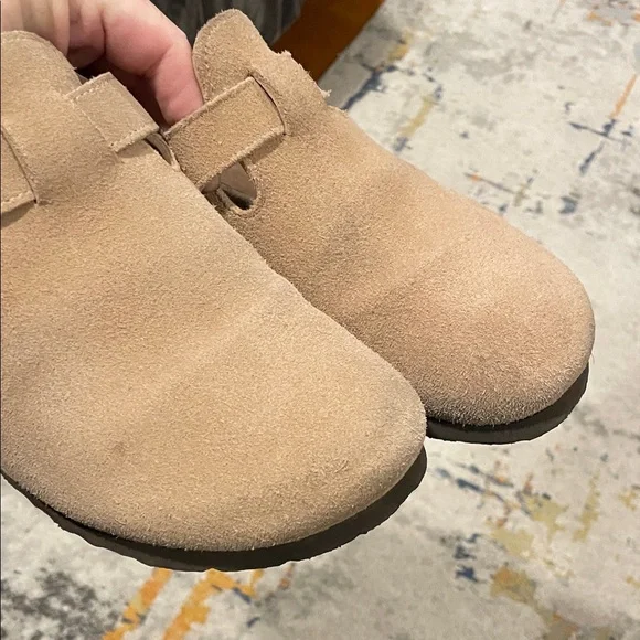 Mules in Tan Suede - Picture 4 of 6